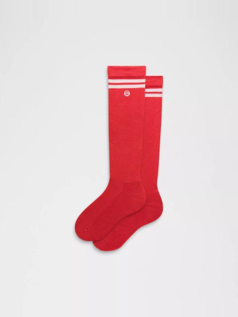 Unisex Daily Essential Knee-High Socks *Stripe