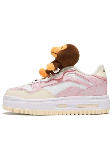 (WMNS) Li-Ning x BABY MILO STORE Future C1 'White Pink' AGCT506-1