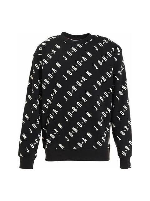 Air Jordan SS23 Basketball Fleece Sweatshirt Asia Sizing 'Black' DX9174-010