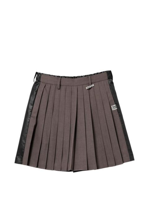 panelled skort