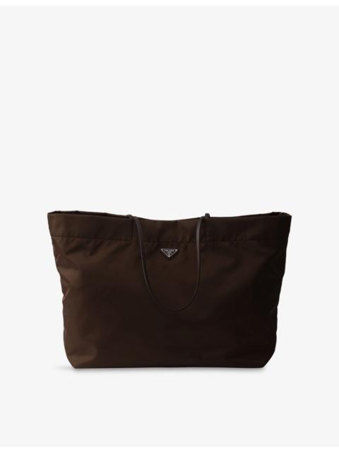 Re-Nylon Large Woven Tote Bag