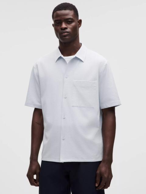 Airing Easy Camp-Collar Shirt *Textured