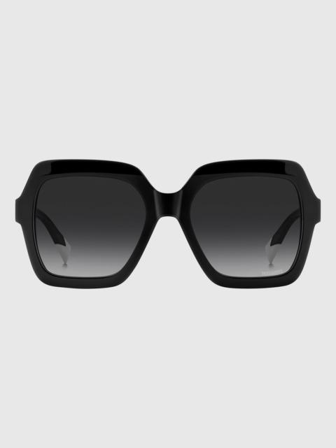 Missoni Seasonal squared acetate sunglasses