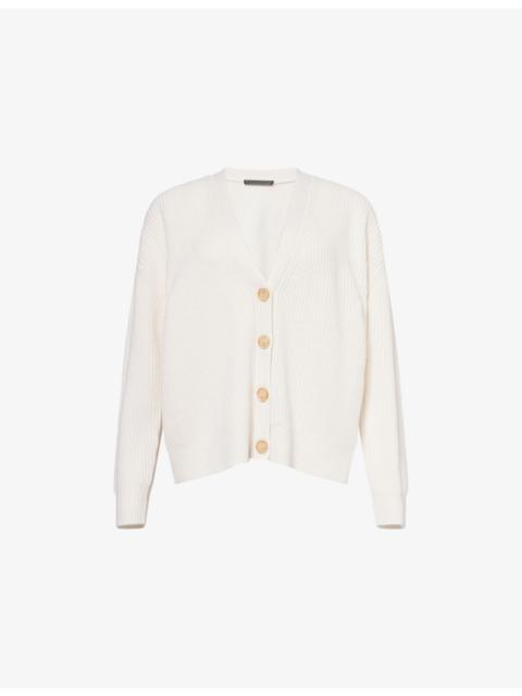 Cocoon V-Neck Cashmere Cardigan
