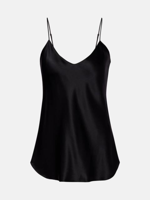 Isabella silk satin camisole