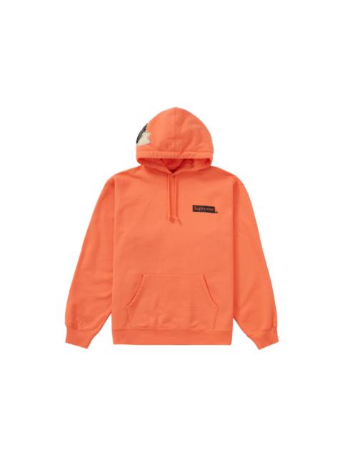 Supreme Instant High Patches Hooded Sweatshirt Apricot