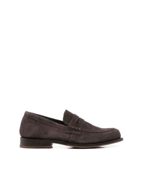 suede loafers