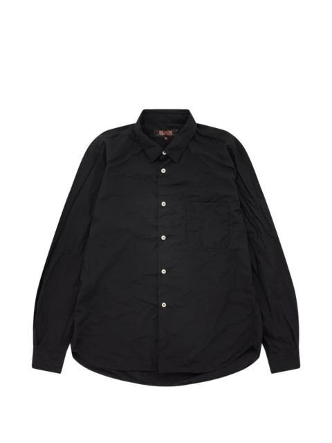 pocket collared shirt