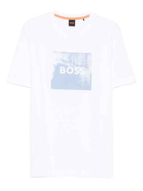 logo-print T-shirt