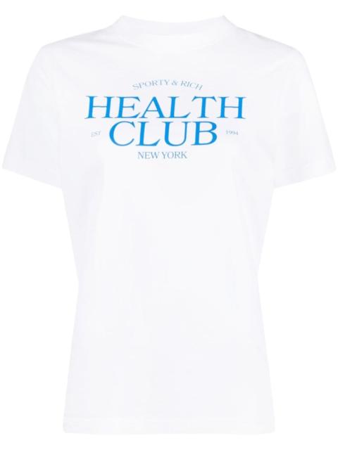 logo-print cotton T-shirt