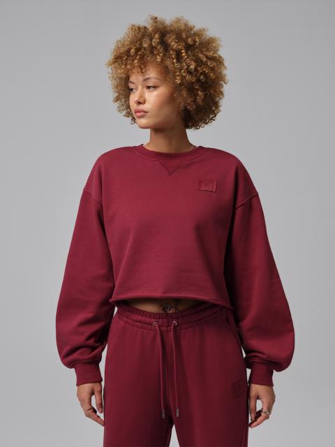 Jordan Flight Fleece Women's Mod-Crop Crew-Neck Sweatshirt
