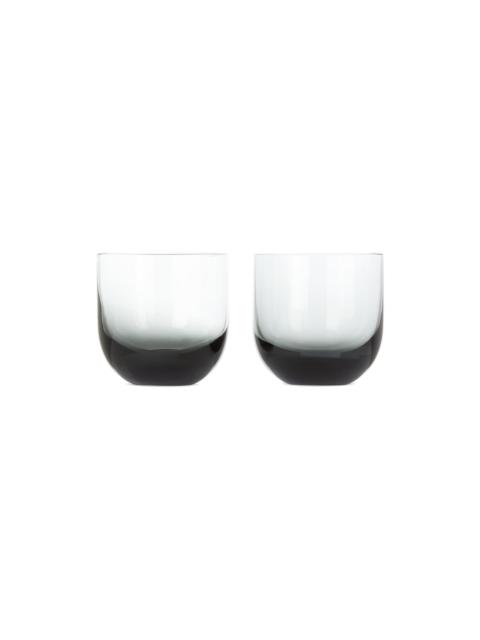 Black Tank Whiskey Glasses Set, 200 mL