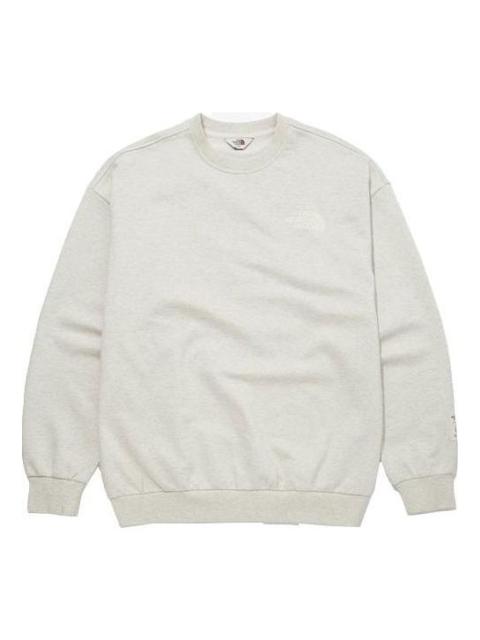 THE NORTH FACE Logo Sweater 'Beige' NM5MM51K