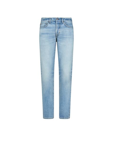 PALE BLUE STRAIGHT FIT DENIM