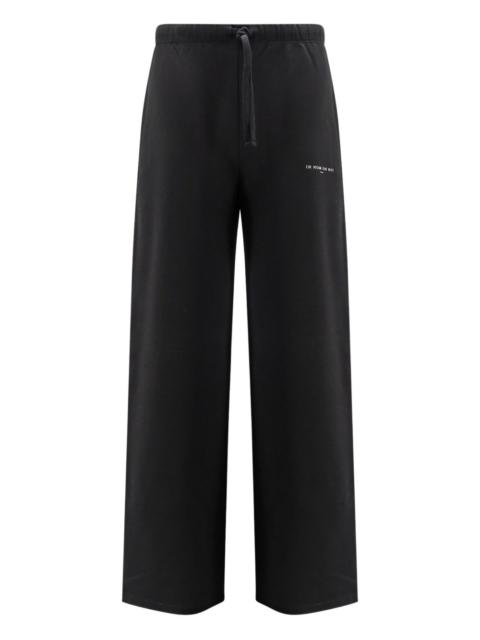 logo-print track pants