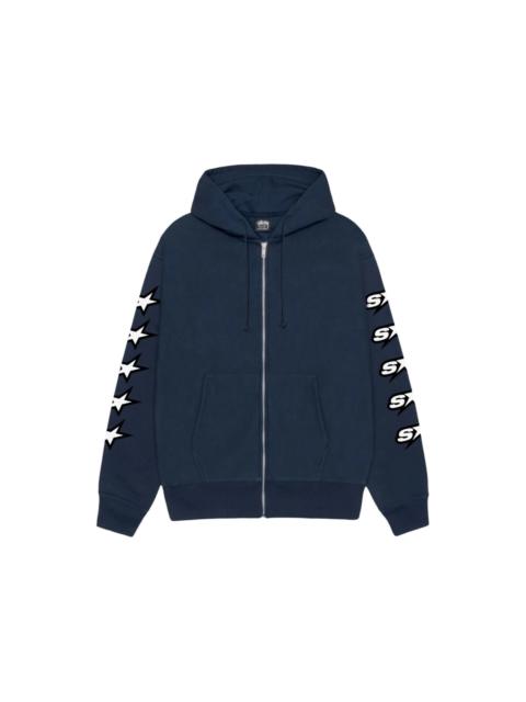 Stussy Speedway Zip Hoodie Navy