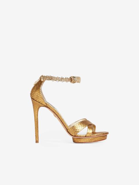 Jewel panther sandals