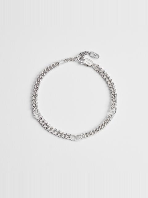 CD Icon Thin Chain Link Bracelet