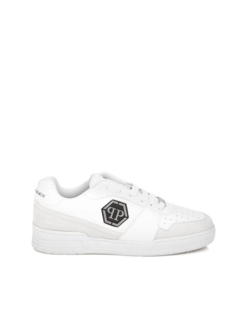 logo-plaque low-top trainers