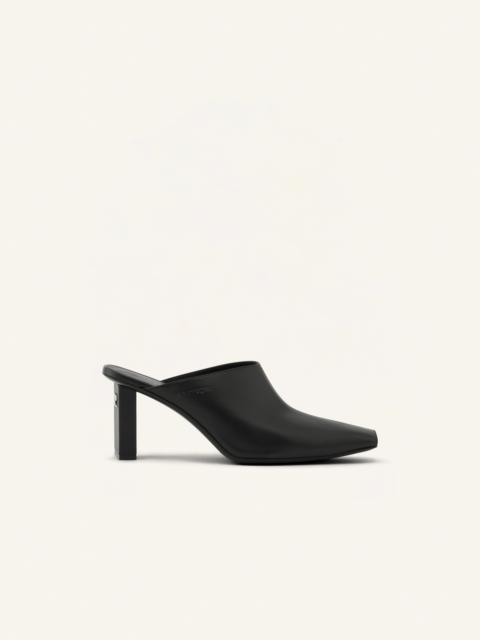 SLEEK LEATHER MULES