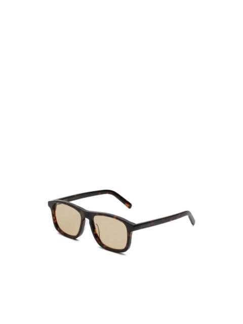 square-frame sunglasses