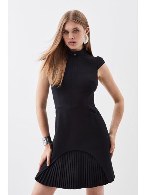 Military Tailored Mini Dress