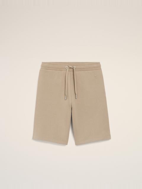 BEIGE COTTON AMI DE COEUR SHORT