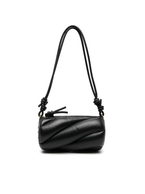 Mella leather shoulder bag