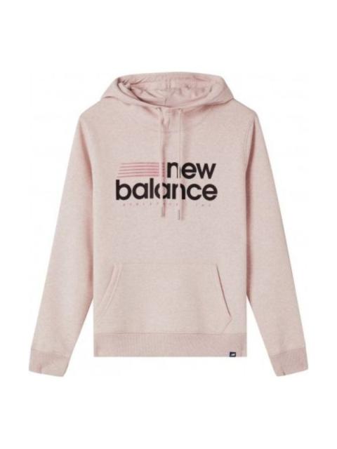 (WMNS) New Balance Knit hooded Casual Pullover Pink AWT93578-CS1