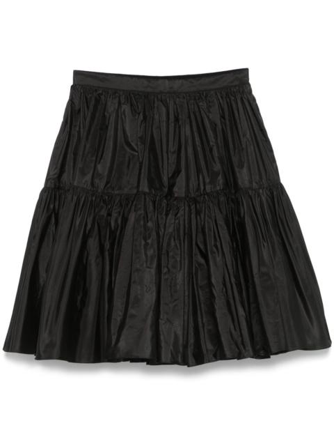 taffeta silk skirt