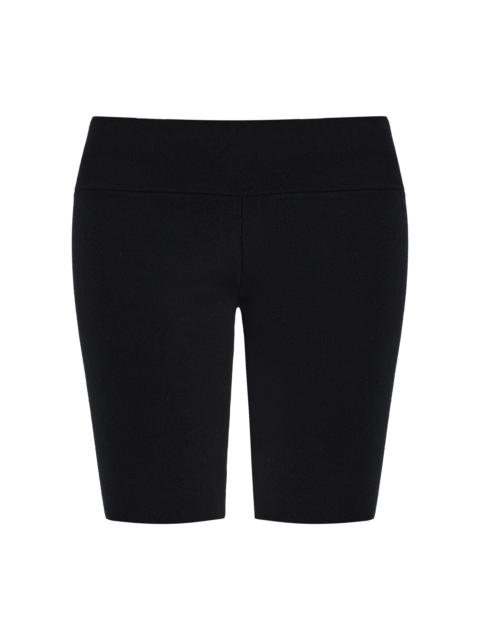 Knit Biker Shorts black