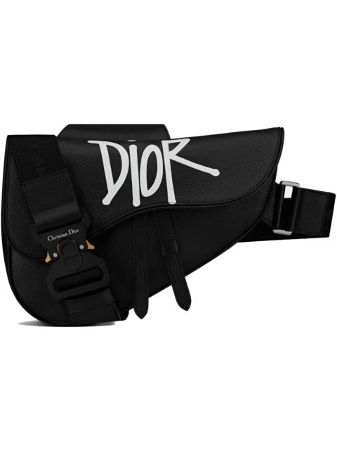 Dior And Shawn Saddle Bag Black