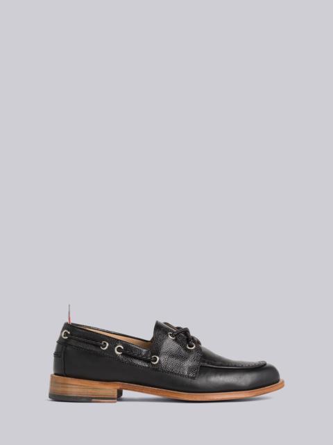 VITELLO CALF LEATHER BOAT SHOE