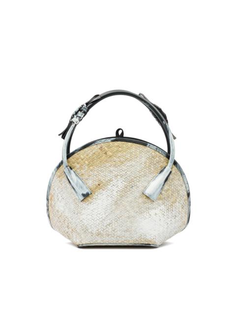 MEDIUM FORTUNE BAG - NATURAL/BLACK/WHITE