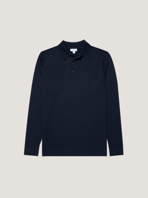 Extra‑Fine Merino Polo Shirt