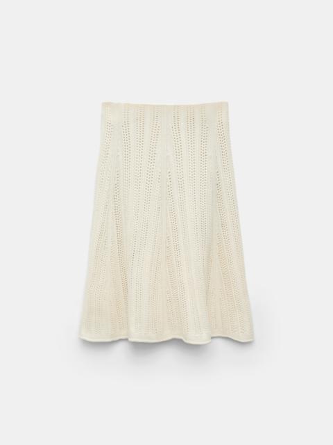 PRECISE POINTELLE skirt