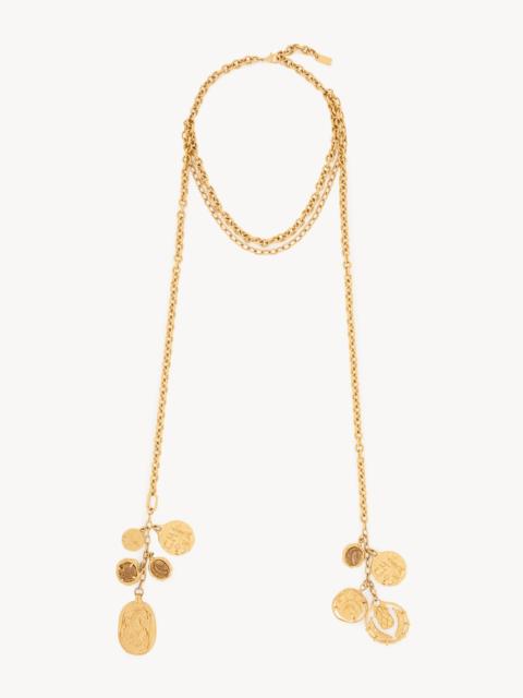THE CHLOÉ MEDALS NECKLACE