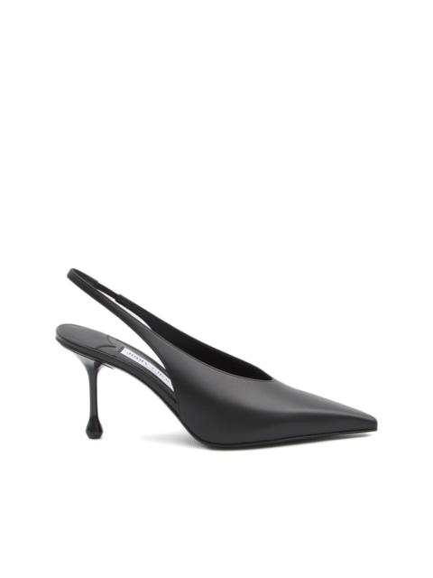 80mm Isa pointed-toe slingback pumps