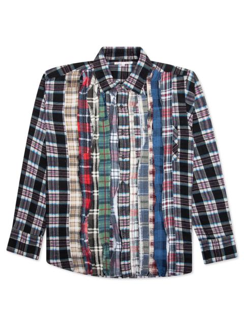 NEEDLES RIBBON FLANNEL SHIRT - ASSORTED | REVERSIBLE
