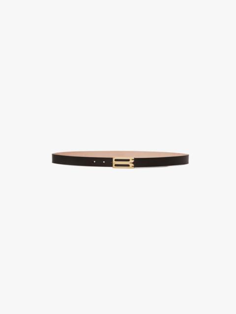 Dorian Belt In Black Leather