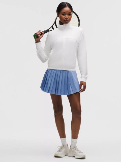 High-Rise Pleated Tennis Skirt *Long