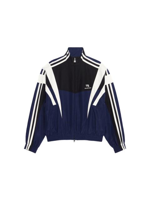 Balenciaga Sporty B Tracksuit Jacket Indigo/Black/White