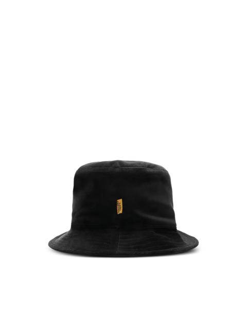 velvet bucket hat