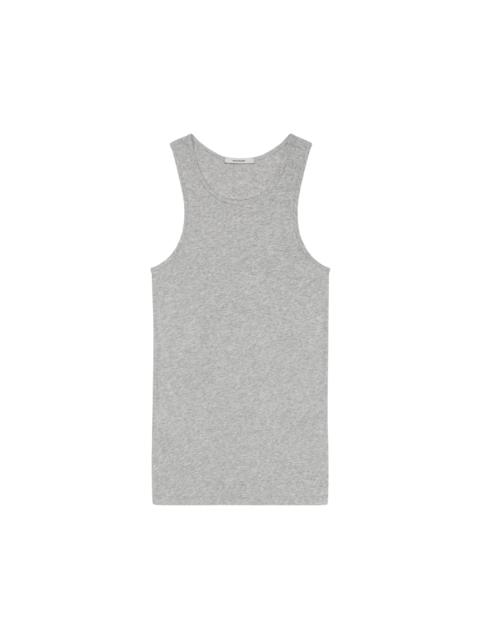 MUSCLE TANK TOP GREY MARLE