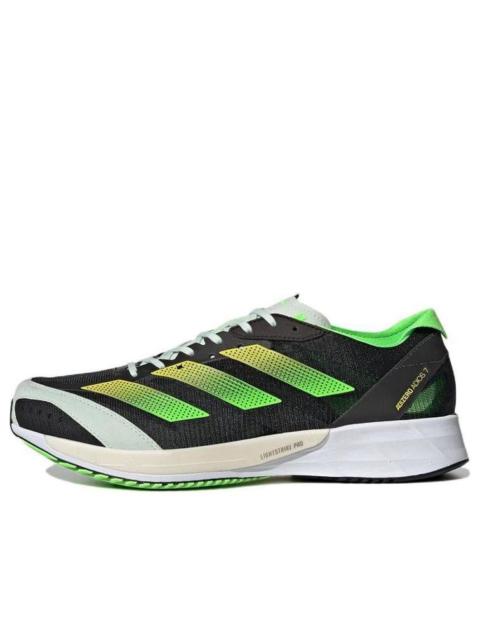 adidas Adizero Adios 7 'Black Solar Green' GY8409