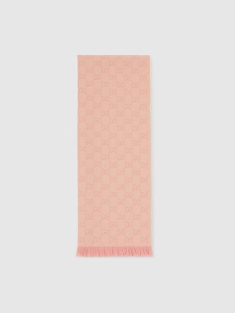 GG wool scarf