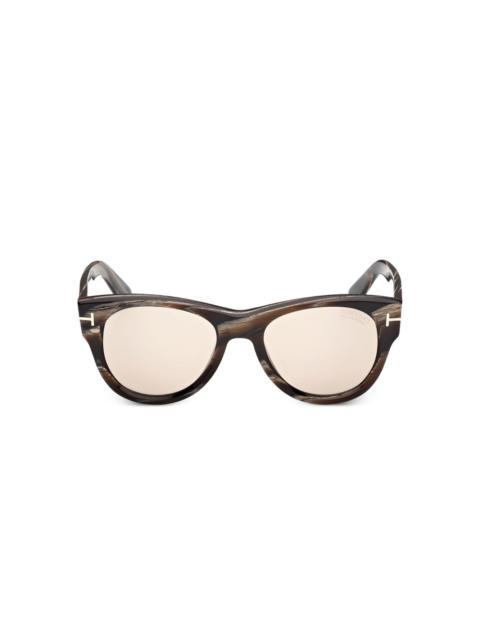 round-frame sunglasses