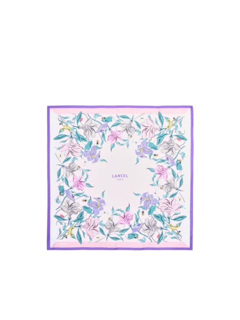 printed square scarf