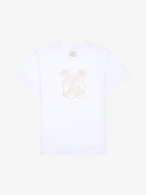 T-SHIRT IN COTTON WITH HG EMBROIDERY