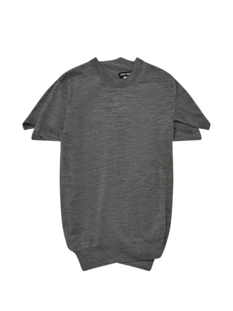 raglan short-sleeve knitwear